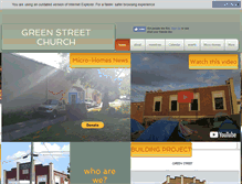 Tablet Screenshot of greenstchurch.org